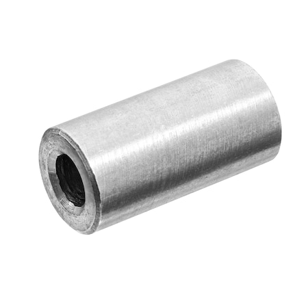 Usa Industrials Round Spacer, No. 4 Screw Size, Nickel Plated Brass, 1/8 in Overall Lg, 0.115 in Inside Dia BULK-SPCR-903